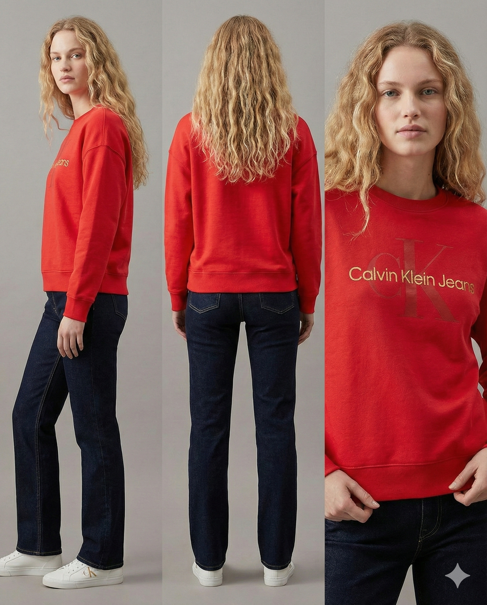 Calvin Klein Women's Cotton Sweatshirt