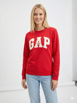 GAP Logo Crew Neck Sweatshirt Red