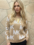 Michael Kors women's crewneck Large Logo Sweater