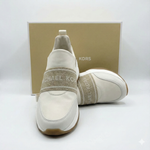 Olympia Glitter Chain Mesh Slip-On Trainer