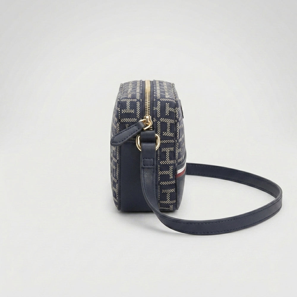 Tommy Hilfiger monogram crossbody/camera bag