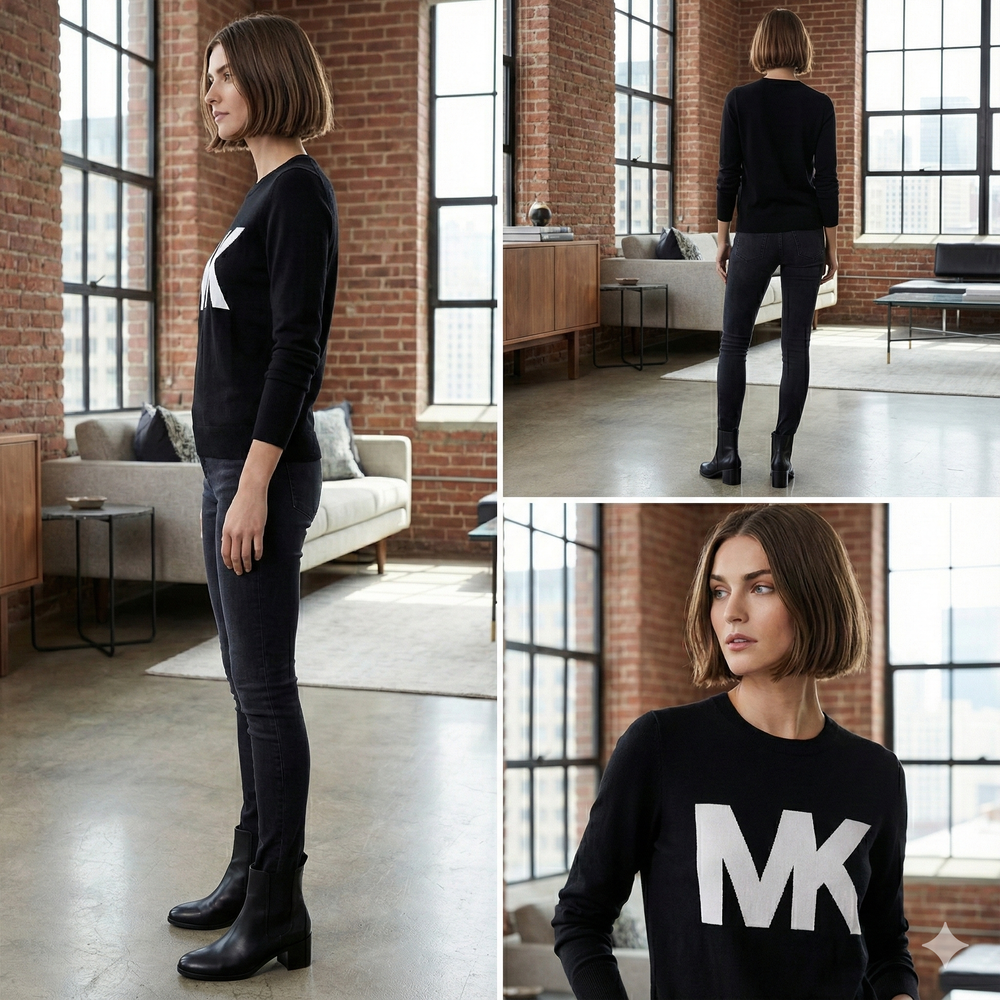 Michael Kors Women's Black Sweater