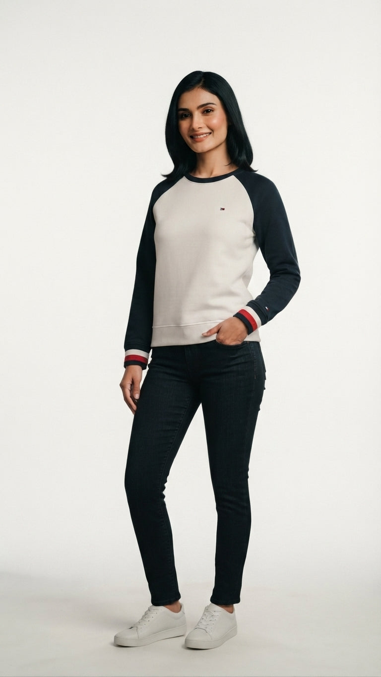 Tommy Hilfiger Men's Colour-Blocked Sweatshirt
