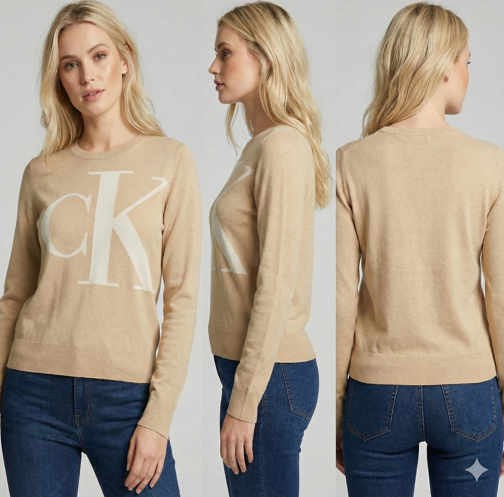 Calvin Klein Women's Sweater With Logo