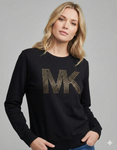 Michael Kors women's Studded sweater In Black