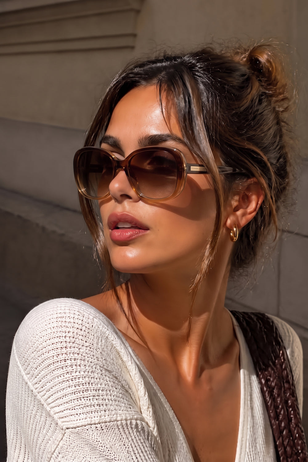 Tommy Hilfiger Women's Oversized Gradient Sunglasses