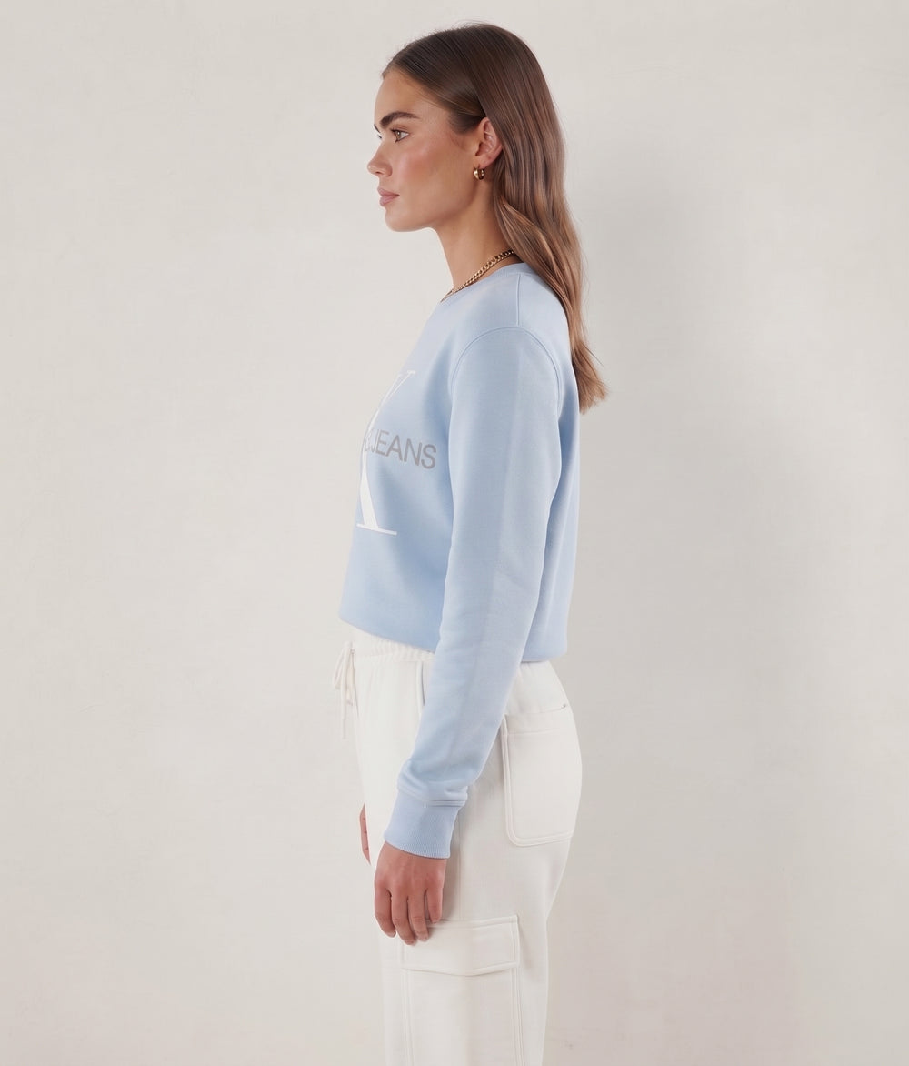 Calvin Klein Jeans Pre-owned Sweatshirt - light blue