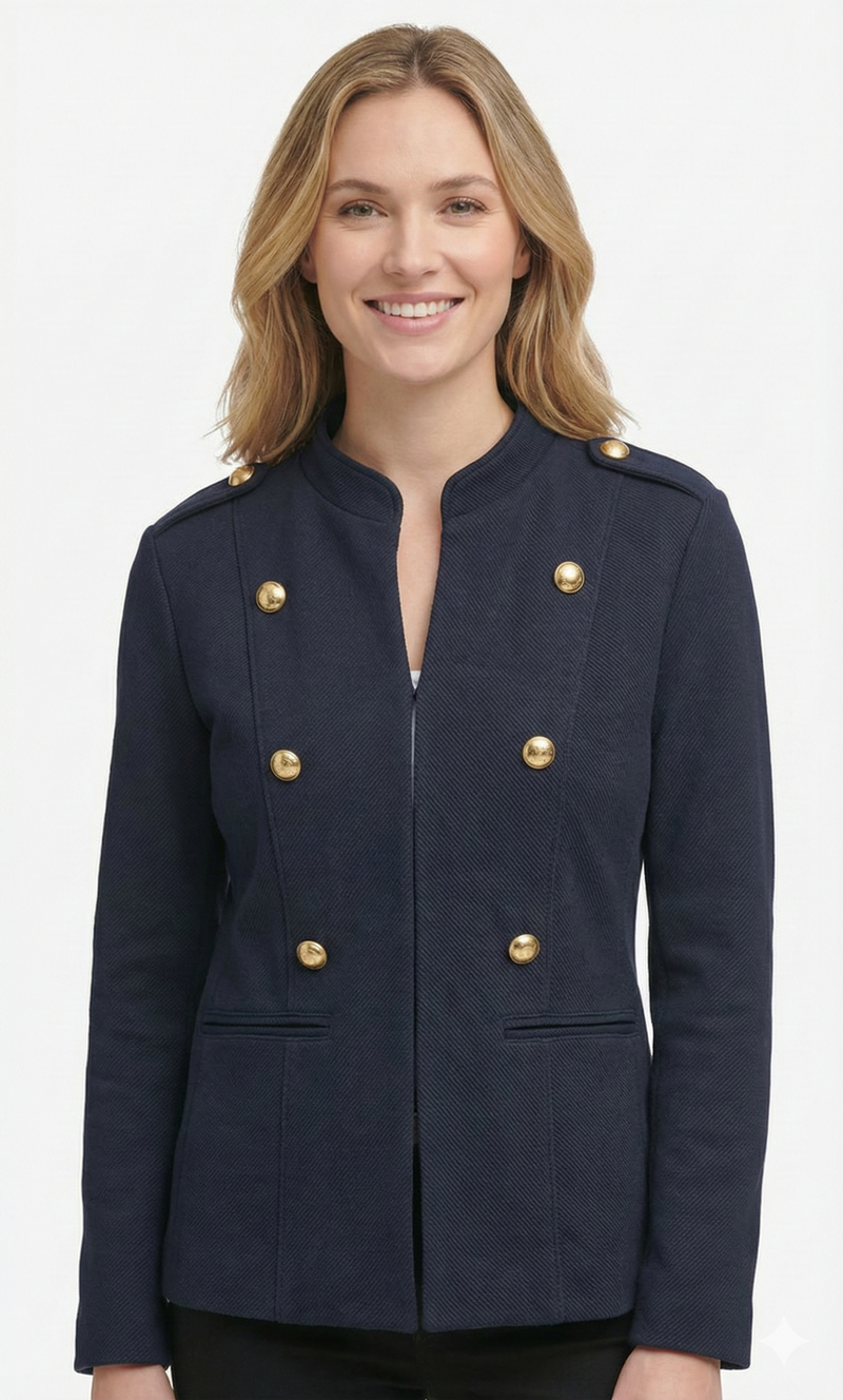 Tommy Hilfiger Women's Military Band Jacket