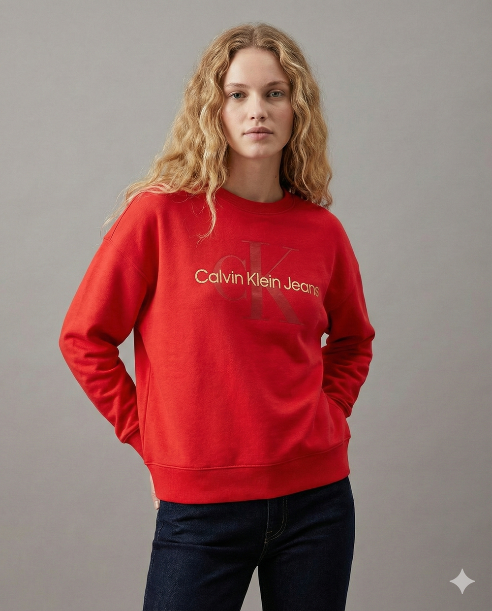 Calvin Klein Women's Cotton Sweatshirt