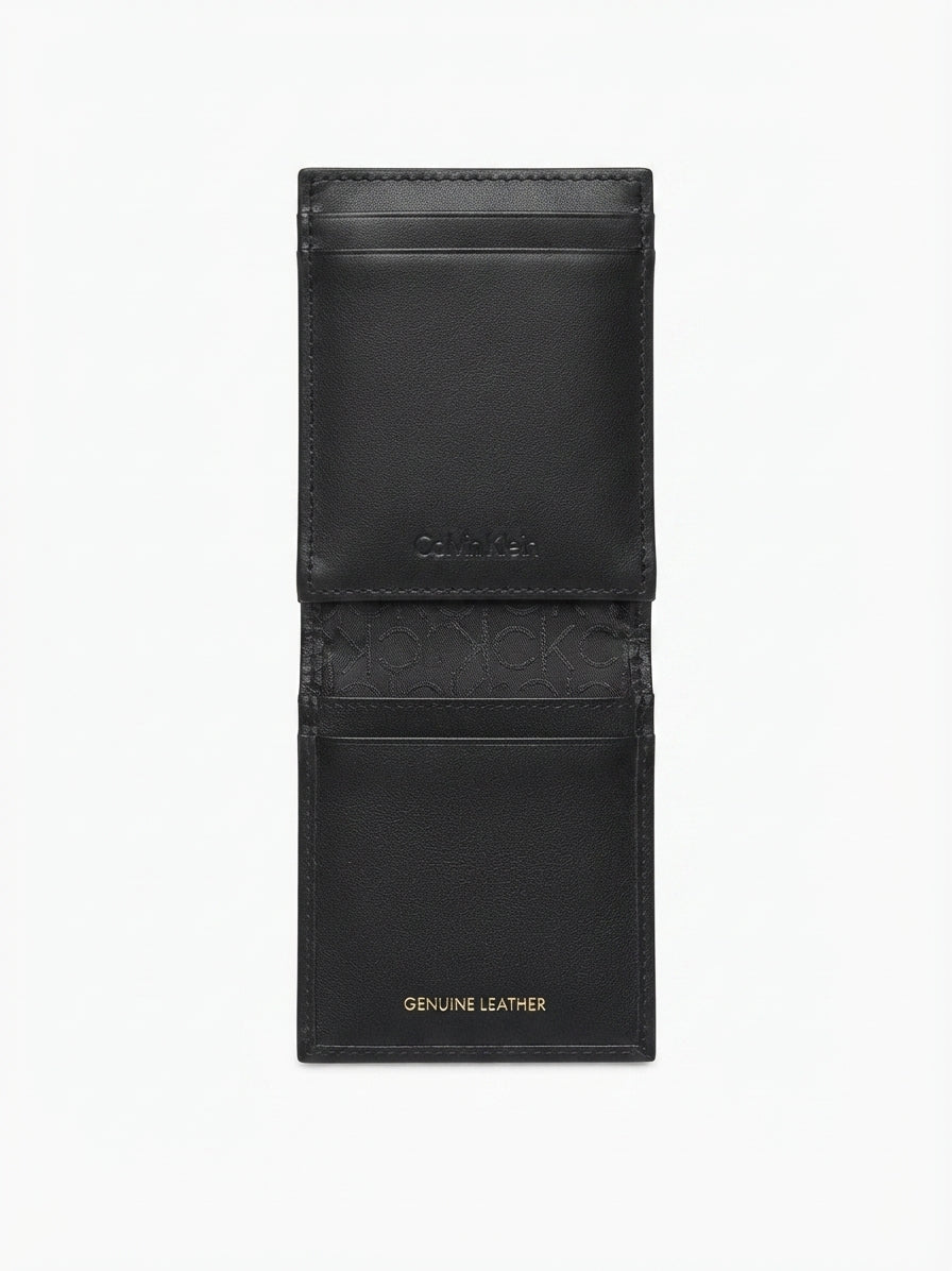 Calvin Klein card holder wallet leather unisex