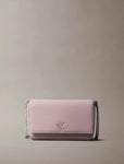 Calvin Klein Archive Hardware Flap Crossbody in Light Pink