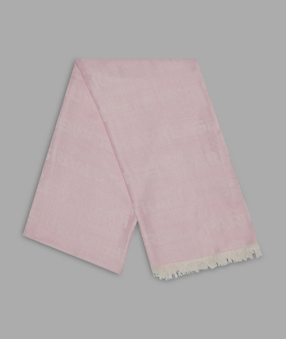 KARL BLOCK LOGO PASHMINA
