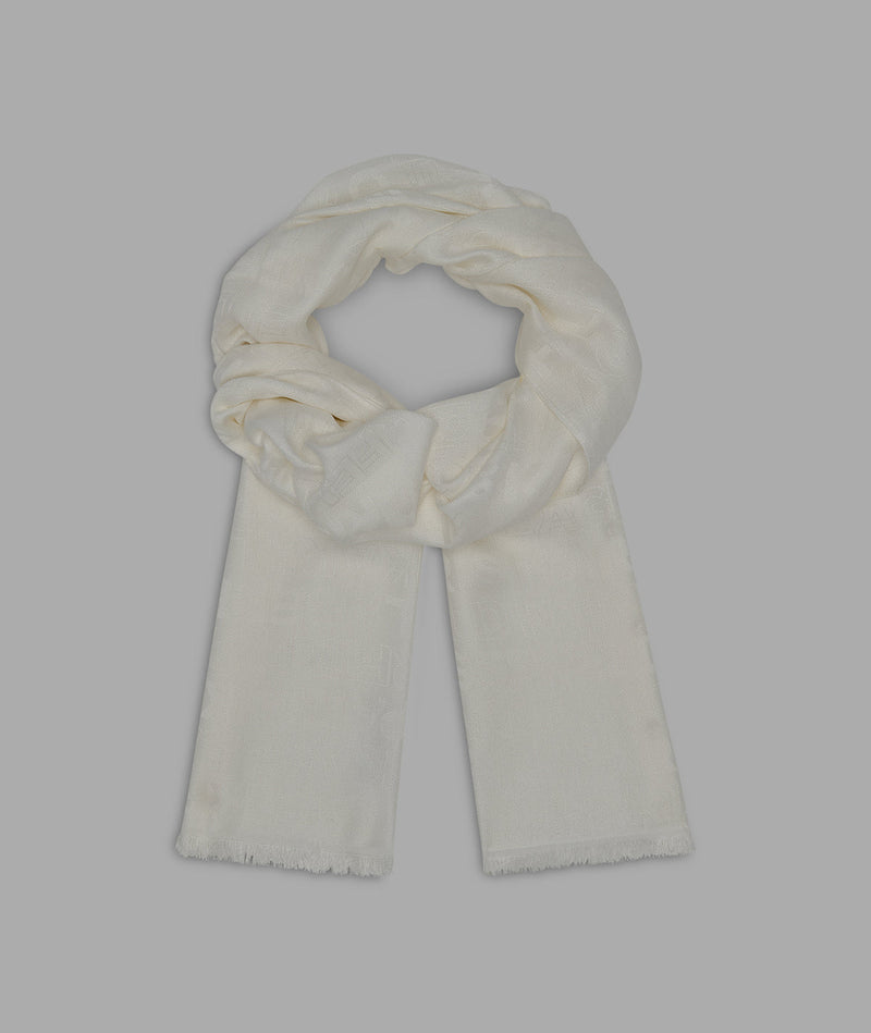 KARL BLOCK LOGO PASHMINA
