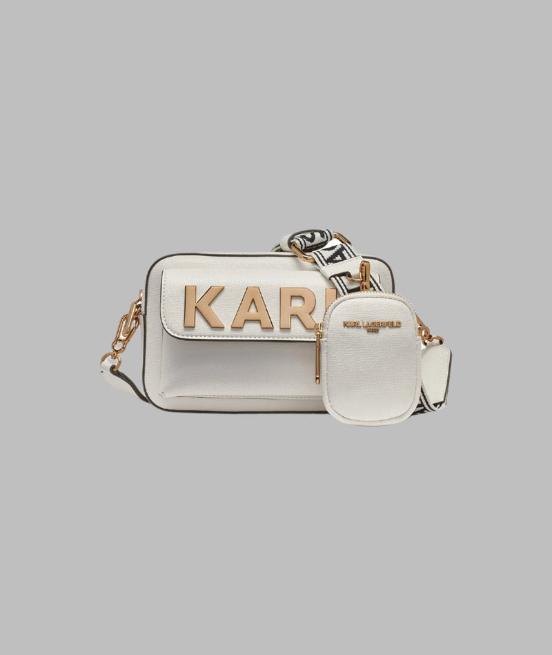 KARL LAGERFELD MAYBELLE CAMERA CROSSBODY