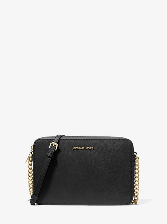 Jet Set Large Printed Logo Crossbody Bag