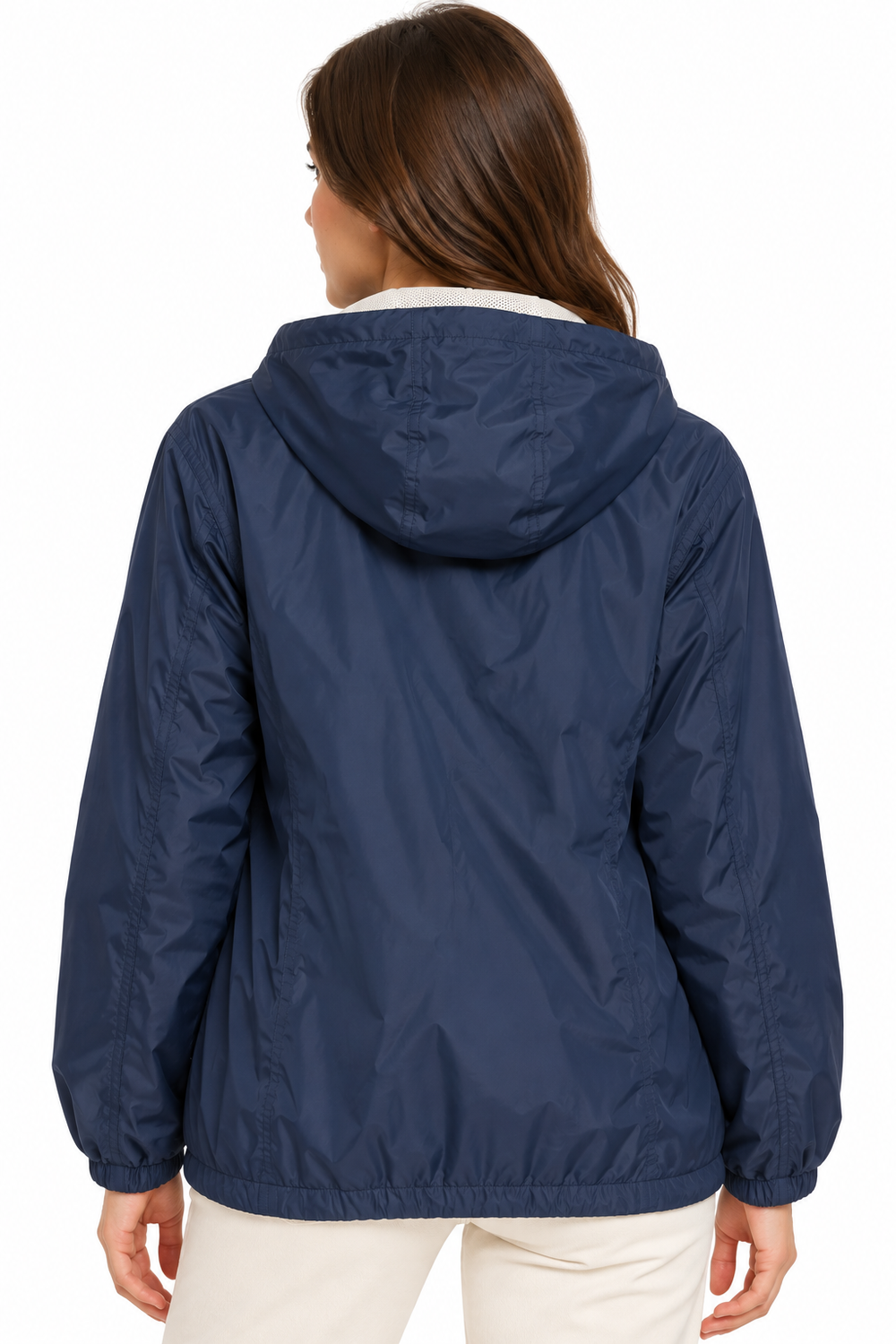 Windbreaker with a hood is female U.S. Polo Assn