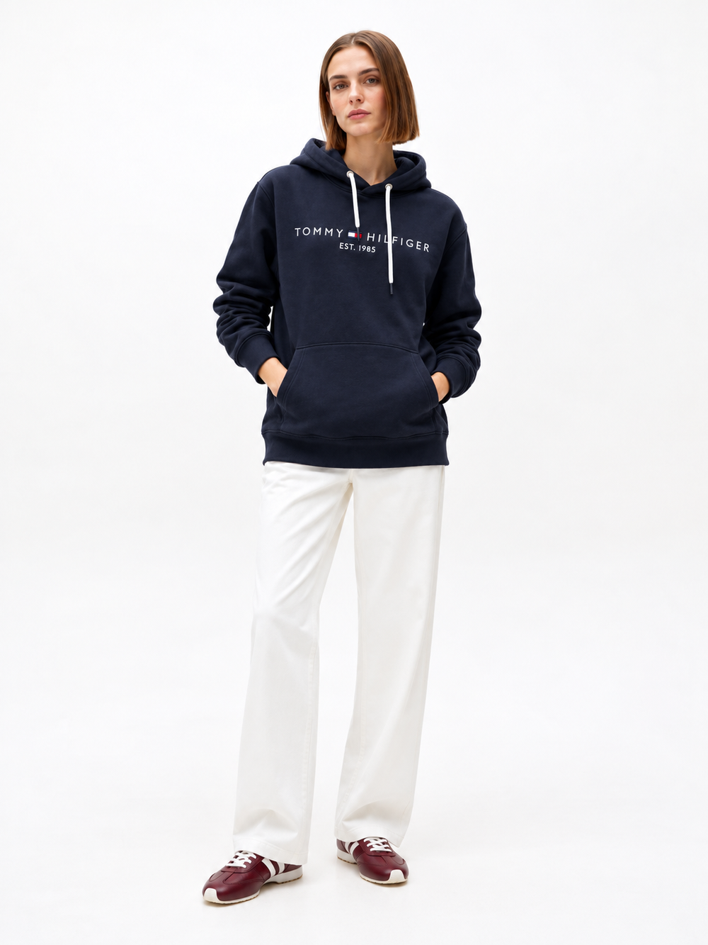 Tommy Hilfiger 1985 Logo Hoodie Sweatshirt
