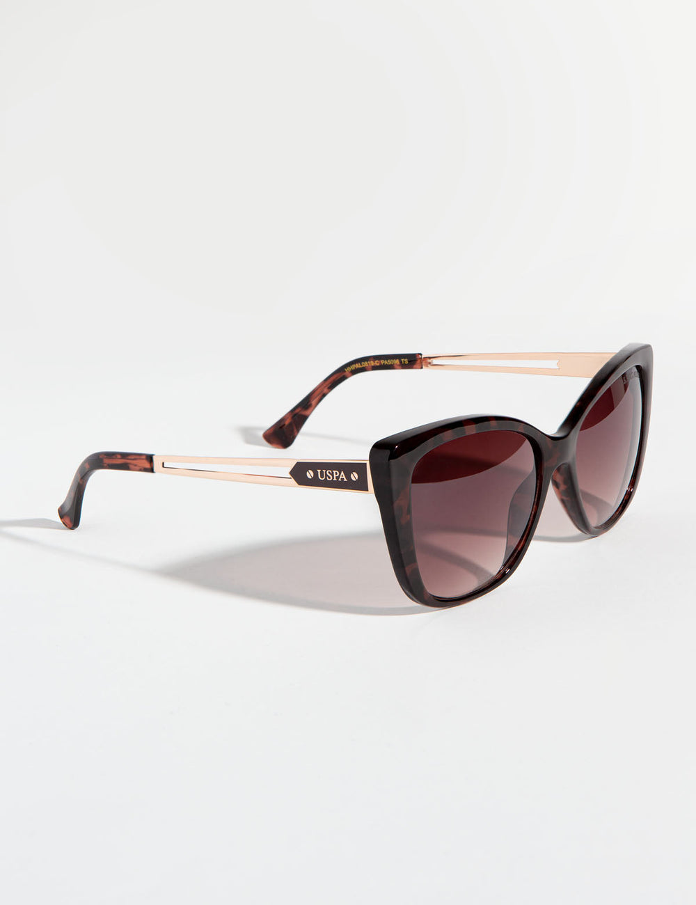LADIES GEOMETRIC CAT-EYE SUNGLASSES