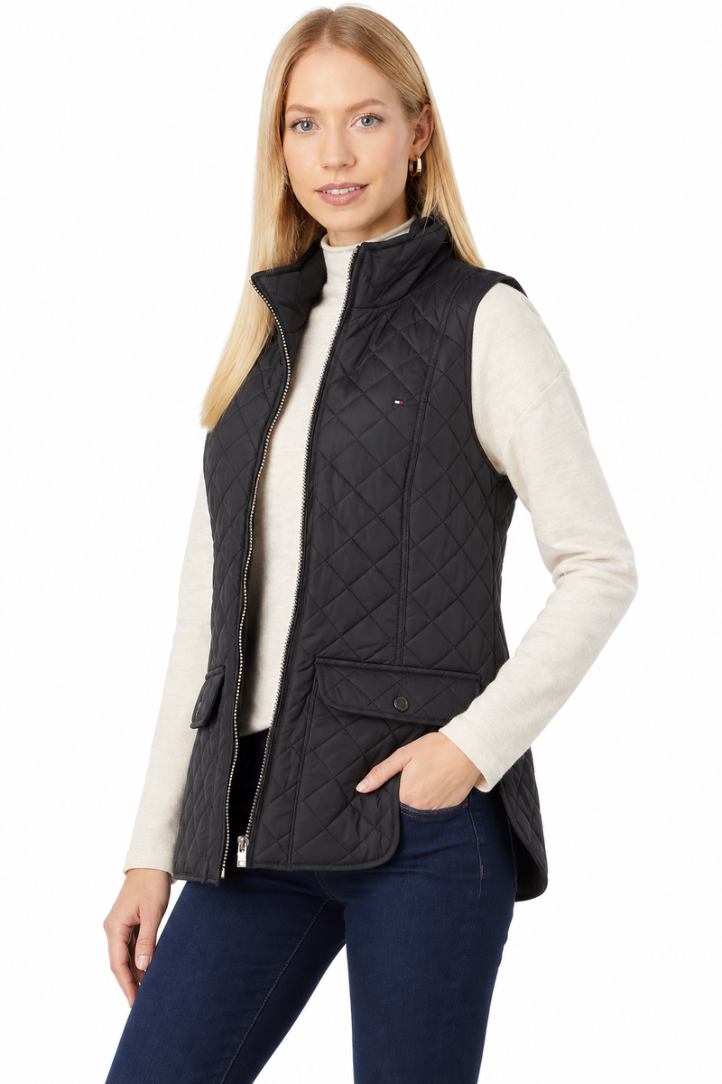 Tommy Hilfiger womens Tommy Hilfiger Quilted Vest Quilted Vest