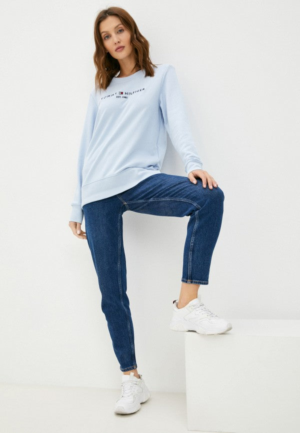 Embroidered Tommy Logo Sweatshirt