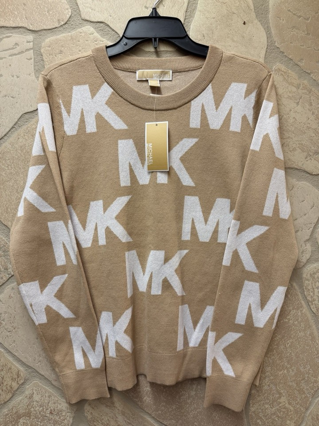 Michael Kors women's crewneck Large Logo Sweater