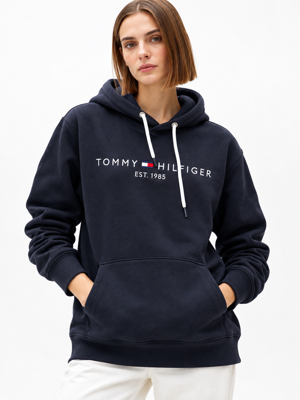 Tommy Hilfiger 1985 Logo Hoodie Sweatshirt