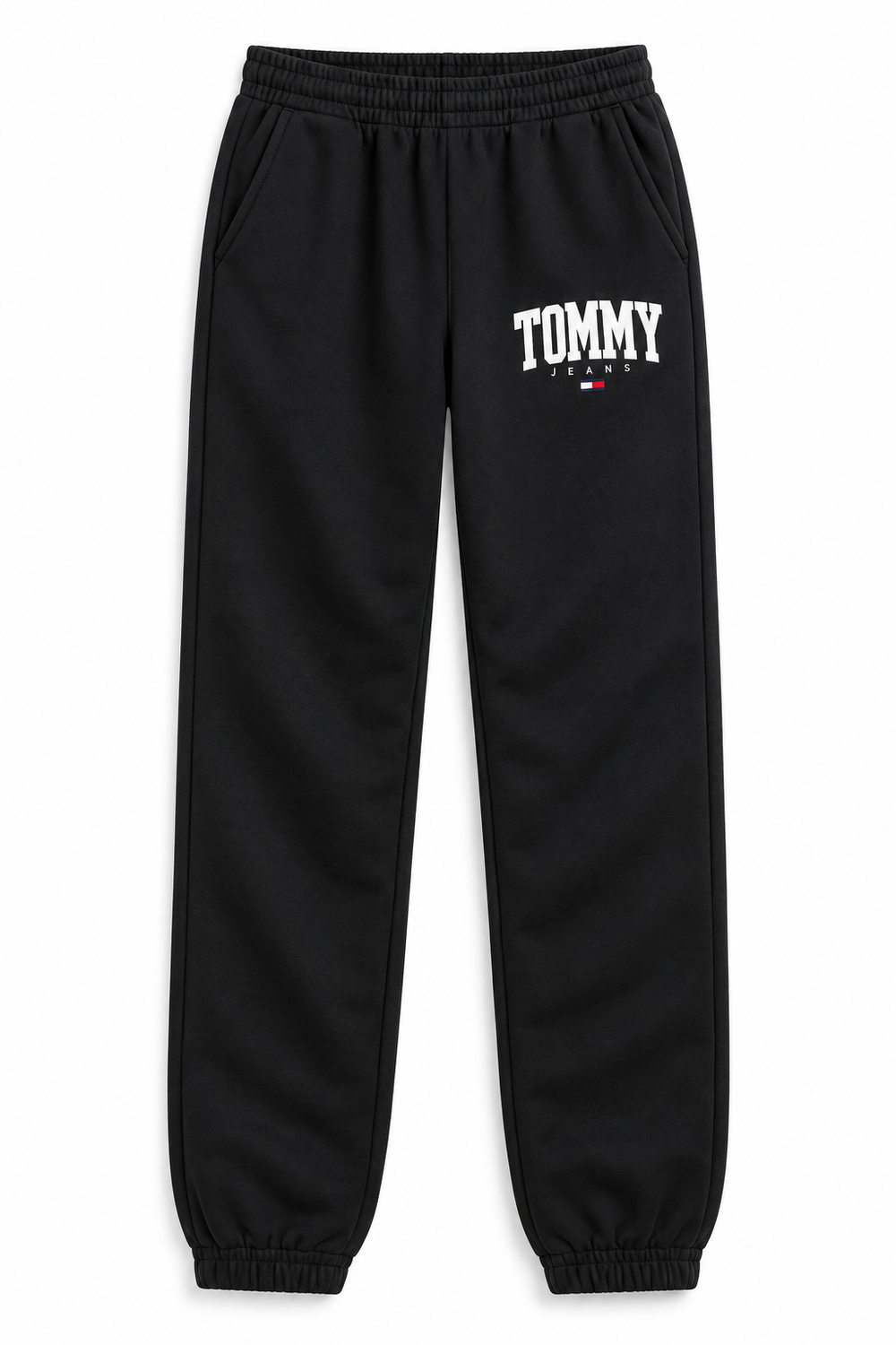 Tommy Jeans Dark Grey Logo Sweatpants - Large