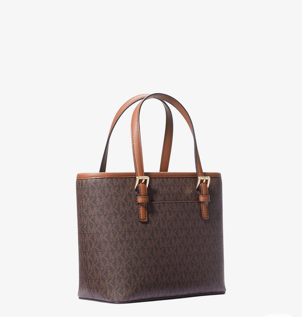 Jet Set Travel Extra-Small Logo Top-Zip Tote Bag