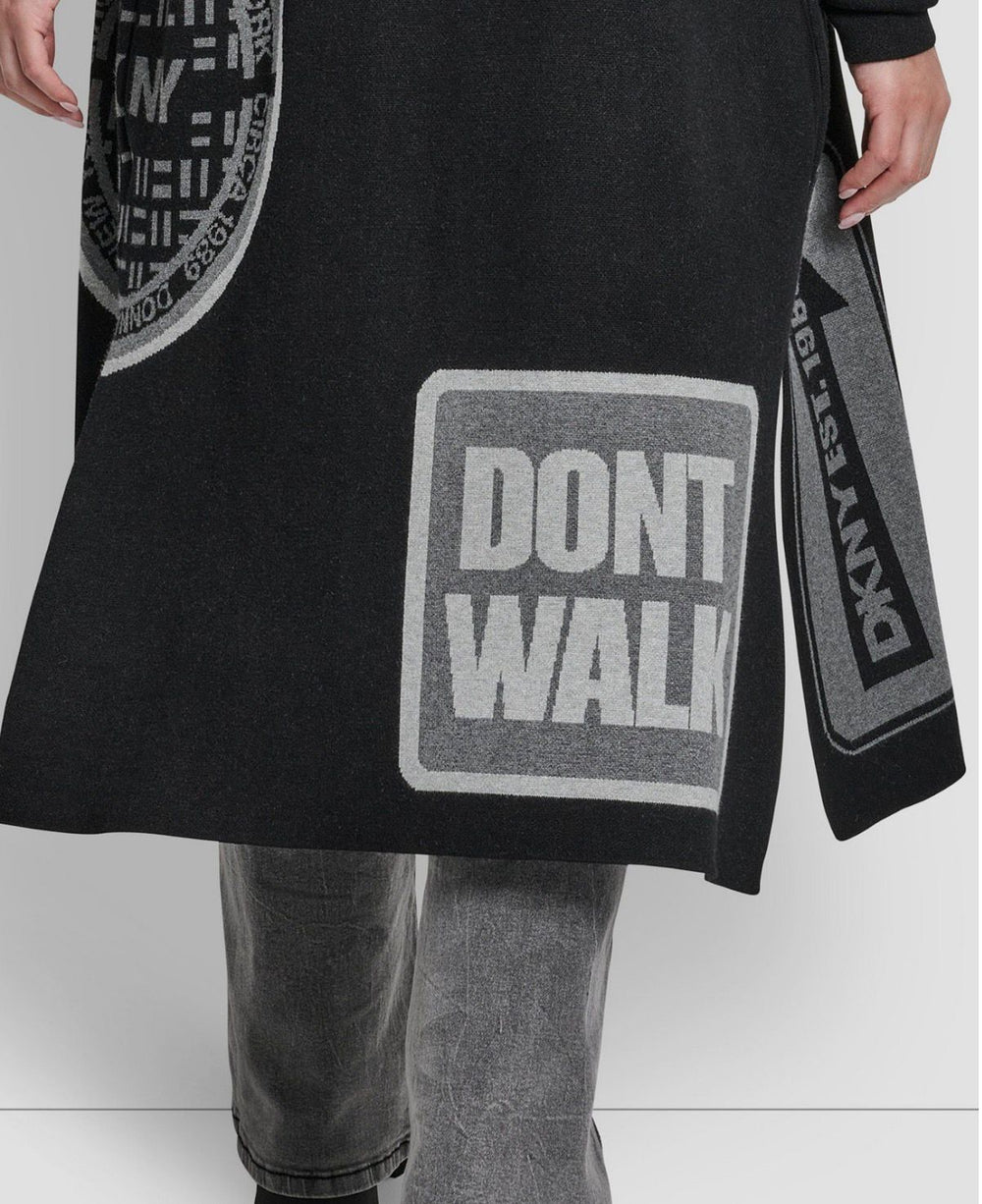 Women's Oversized Open-Front Cardigan