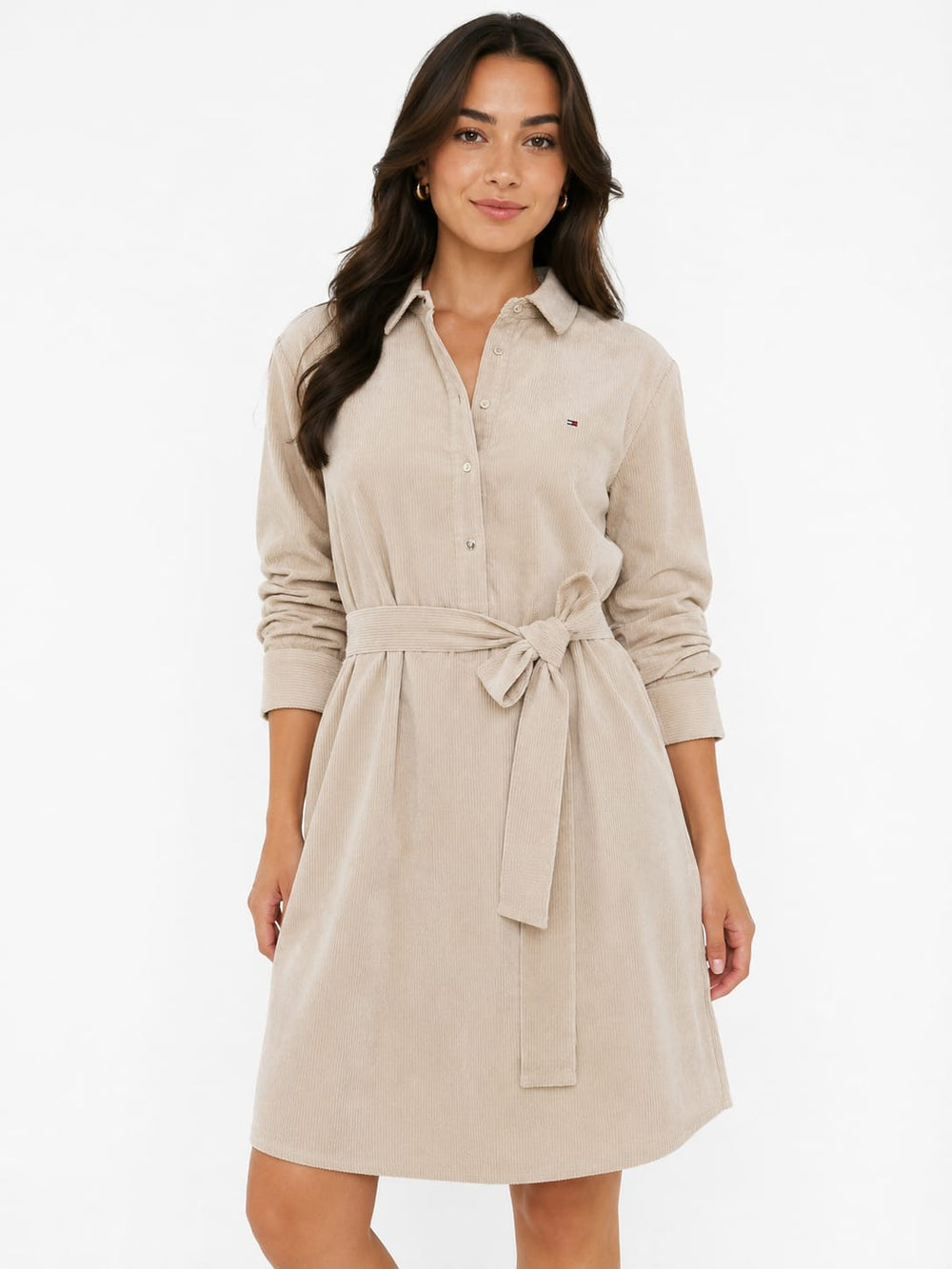 Women’s Corduroy Shirt Dress