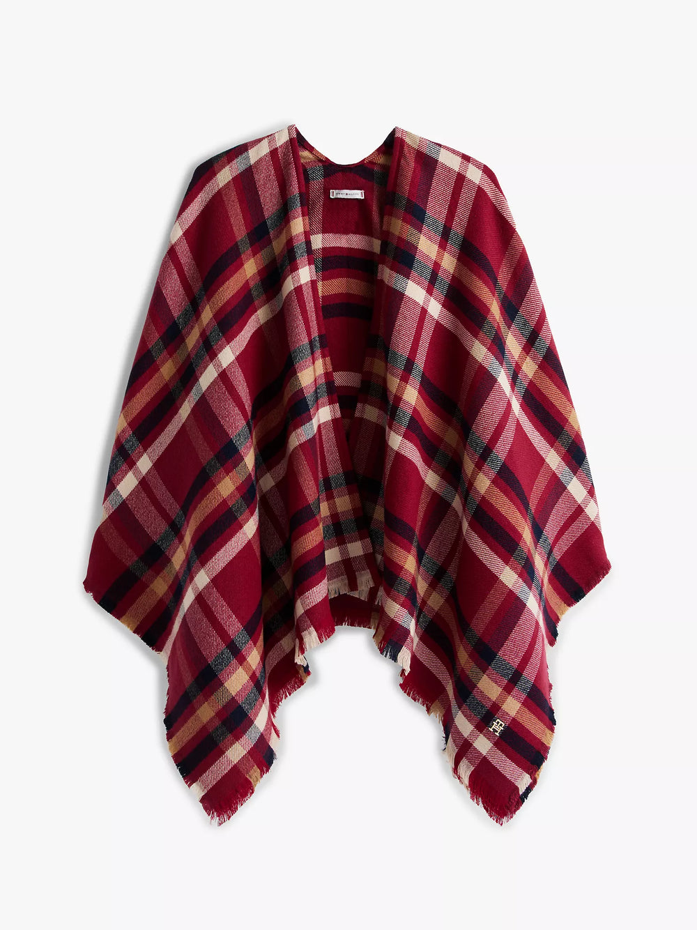 Signature Plaid Cape