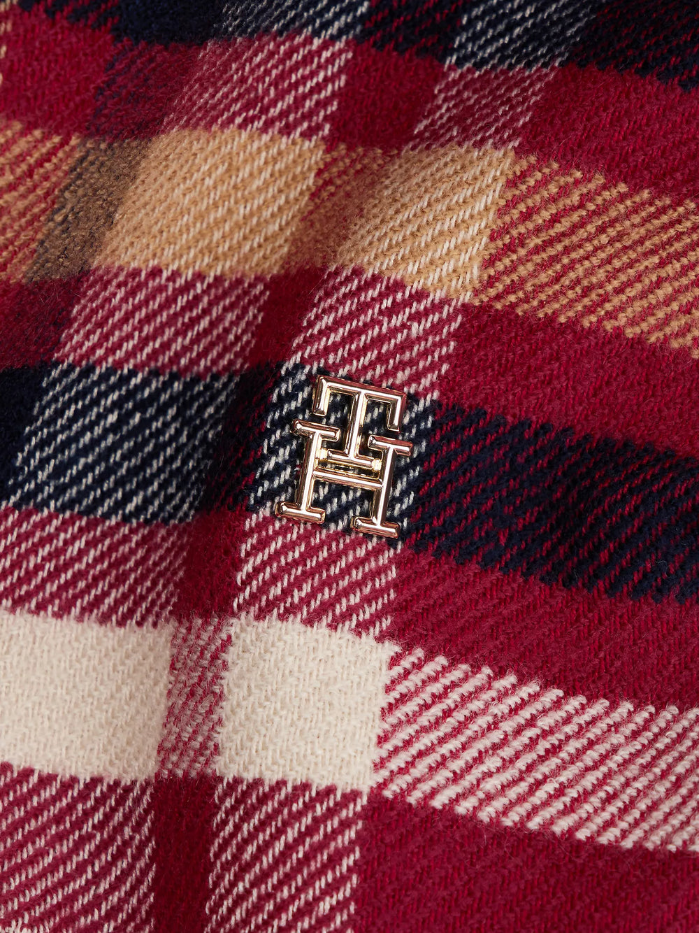 Signature Plaid Cape