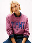 Varsity Tommy Logo Crewneck Sweatshirt
