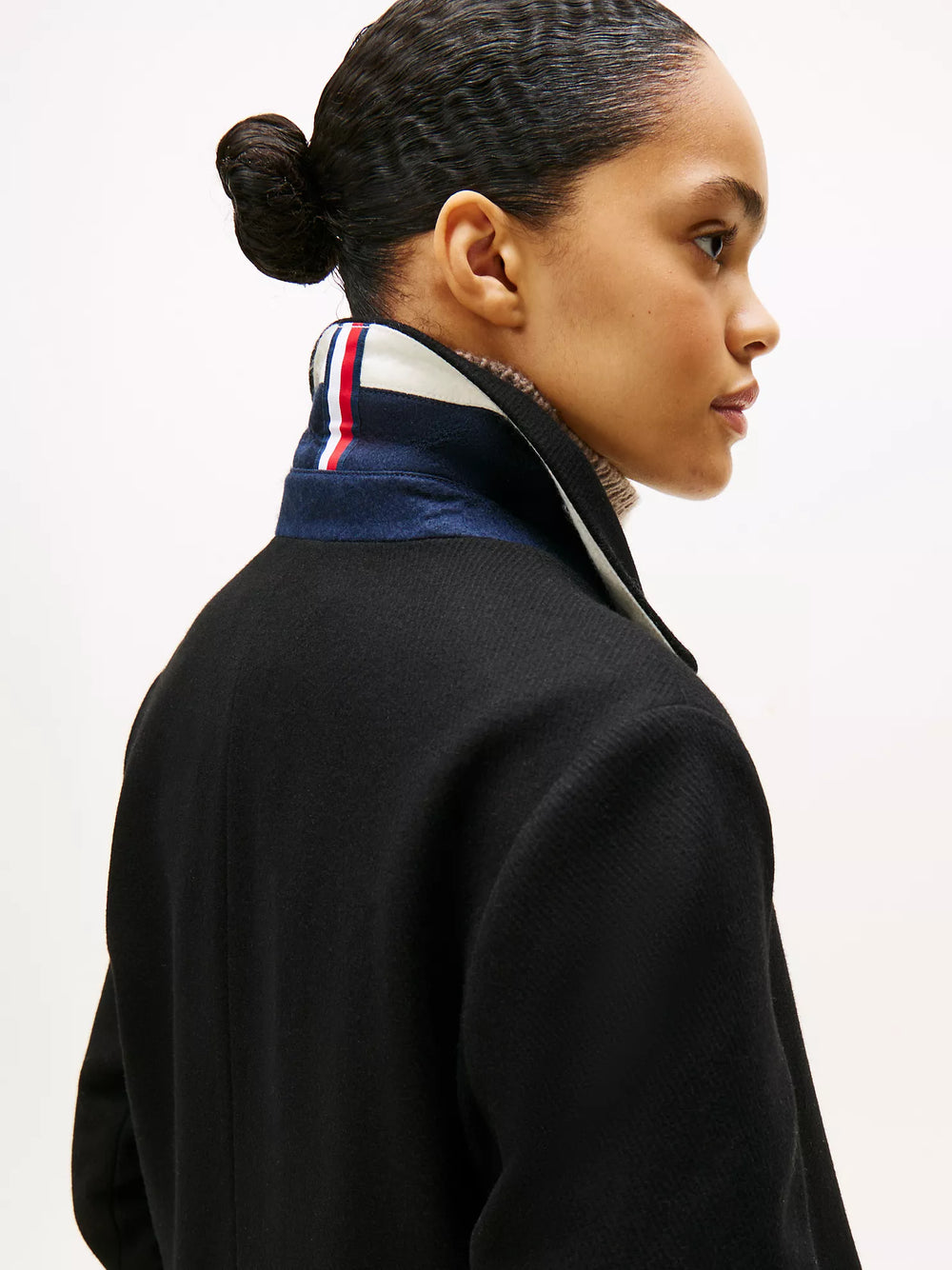 Tommy Hilfiger Wool-Blend Double-Breasted Coat