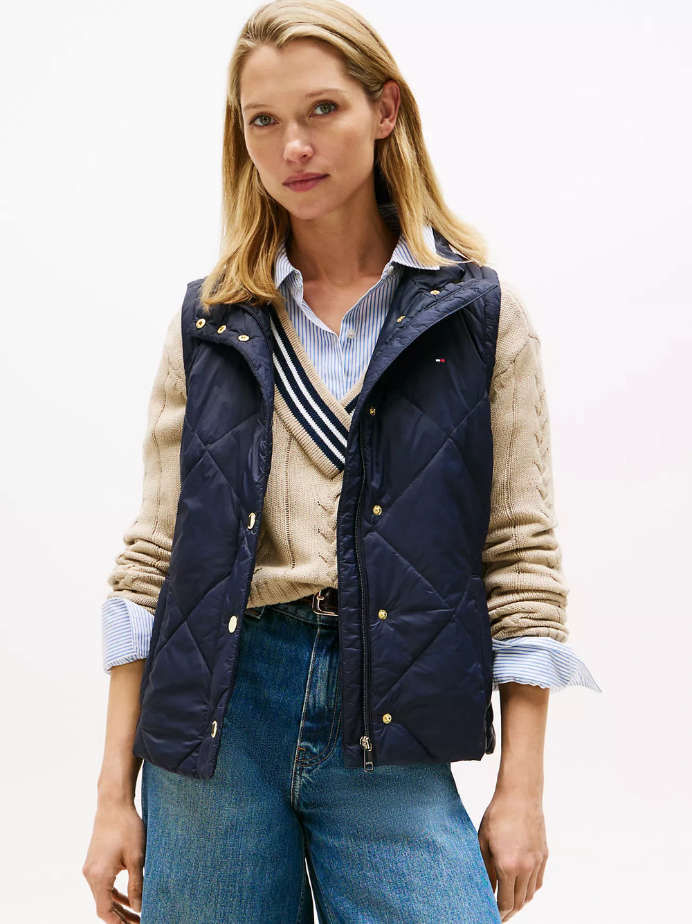 Padded Quilted Vest