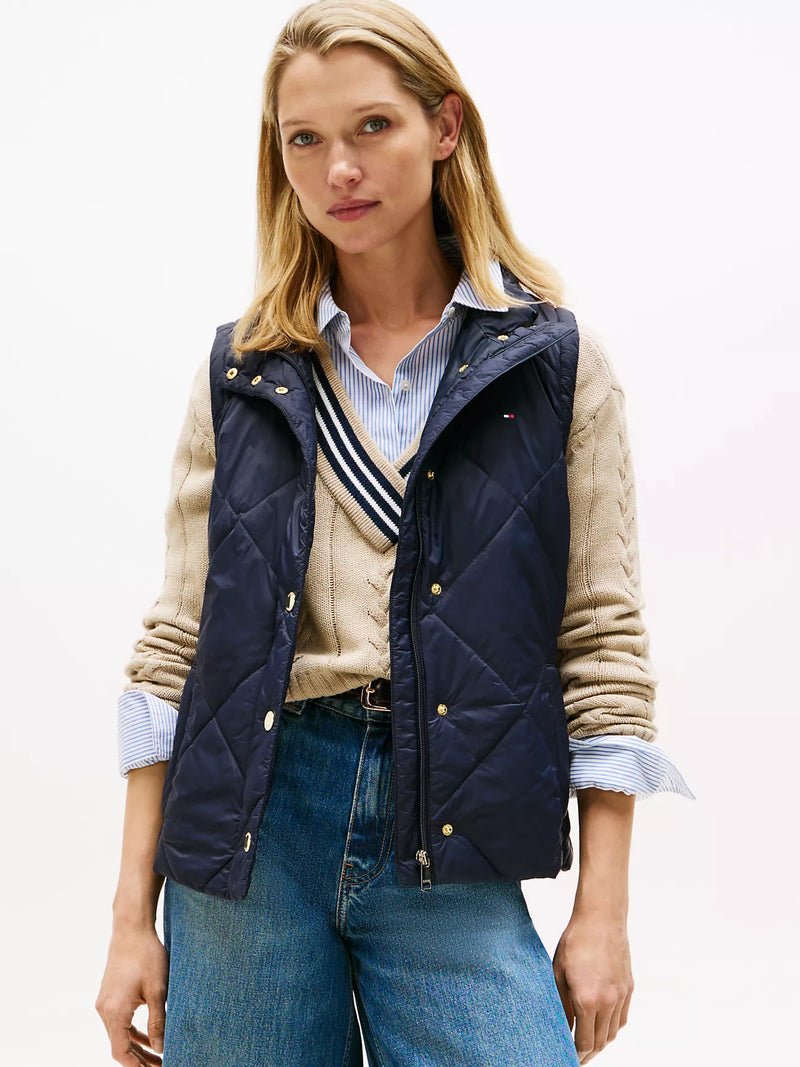 Padded Quilted Vest
