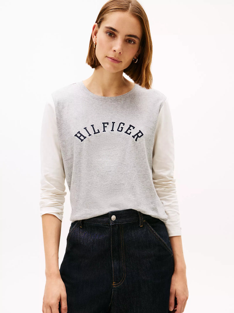 Colorblock Hilfiger Arch Logo T-Shirt
