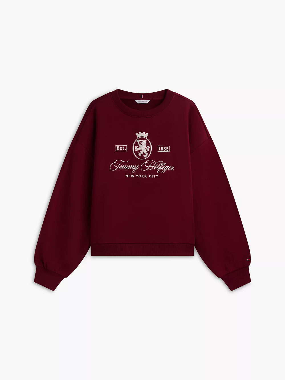 Relaxed Fit Crest Logo Sweatshirt