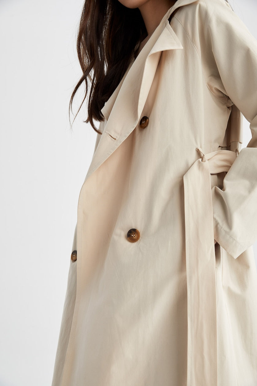 Tommy Hilfiger Double-Breasted Trench Coat