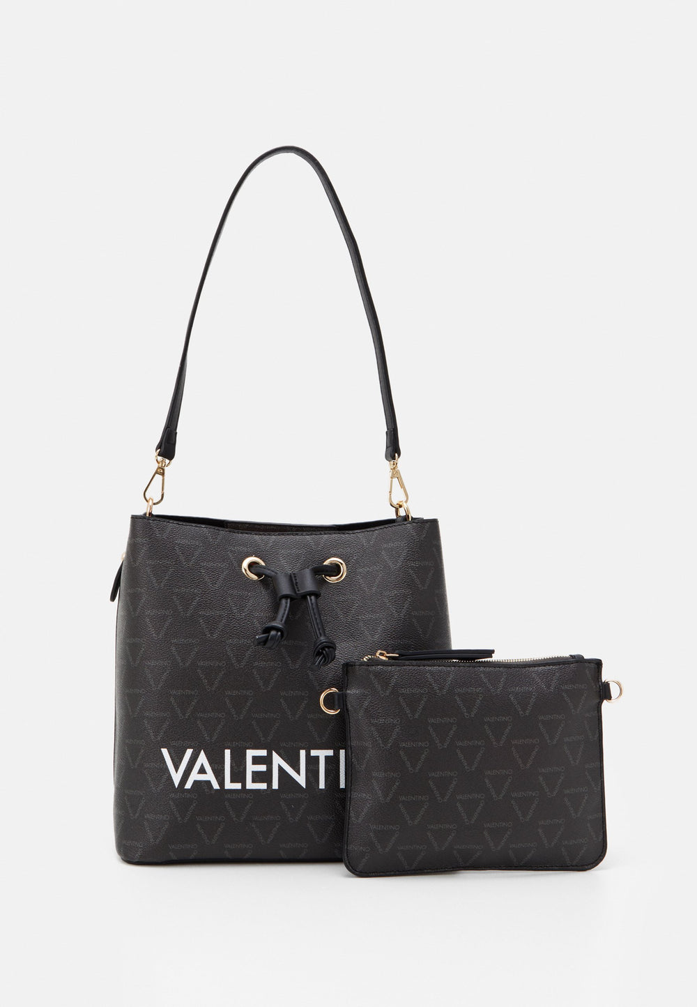 Valentino Bags LIUTO SET - Handbag - In Black Logo