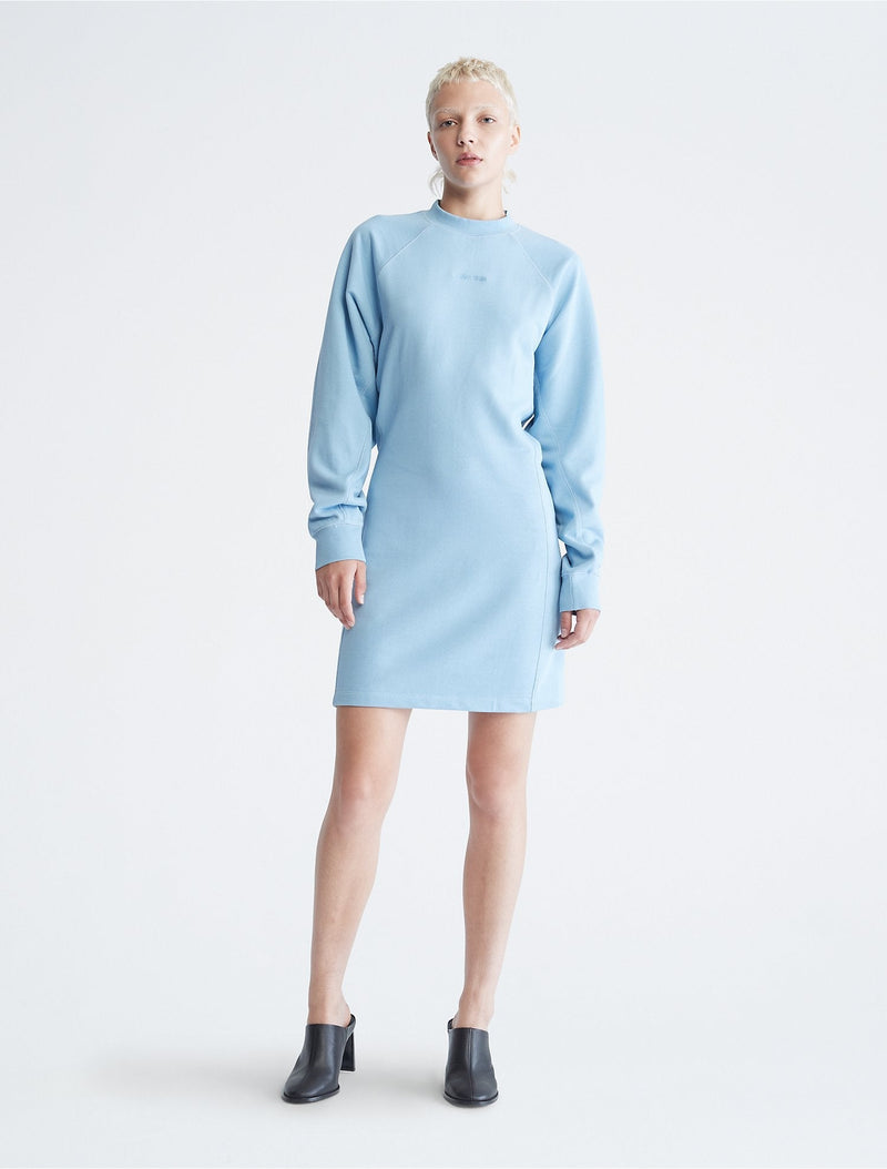 Calvin Klein Standard Logo Sweatshirt Dress - Women