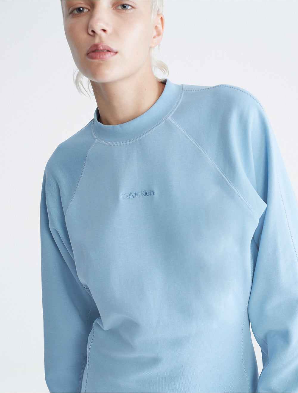 Calvin Klein Standard Logo Sweatshirt Dress - Women