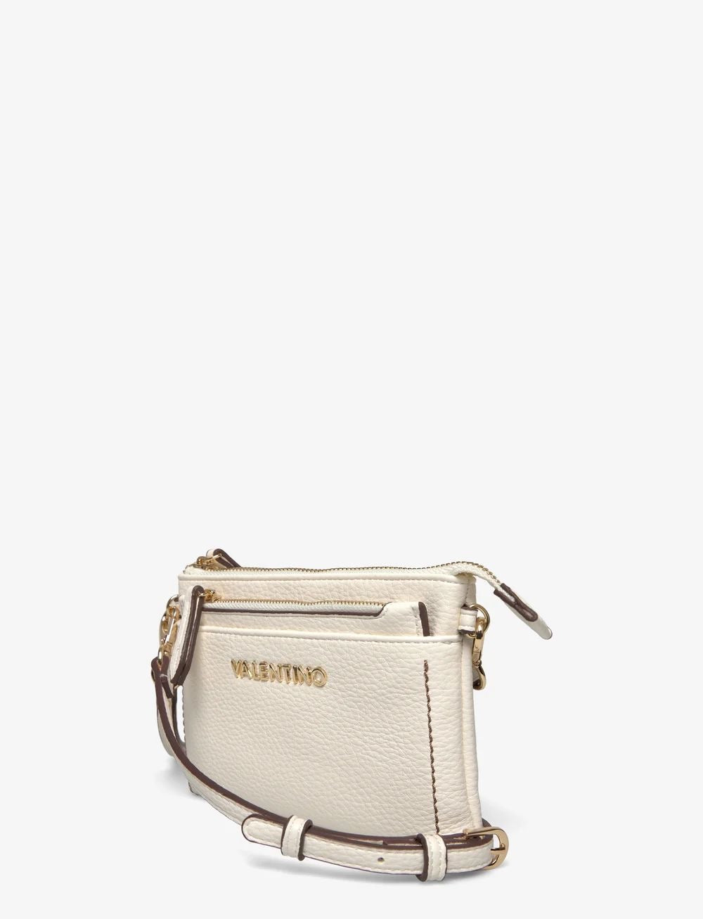 Valentino Bags Samantha Wallet On Strap White 2 in 1
