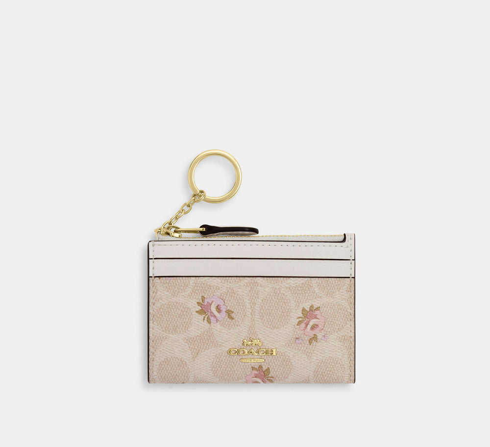 Mini Skinny Id Case In Signature Canvas