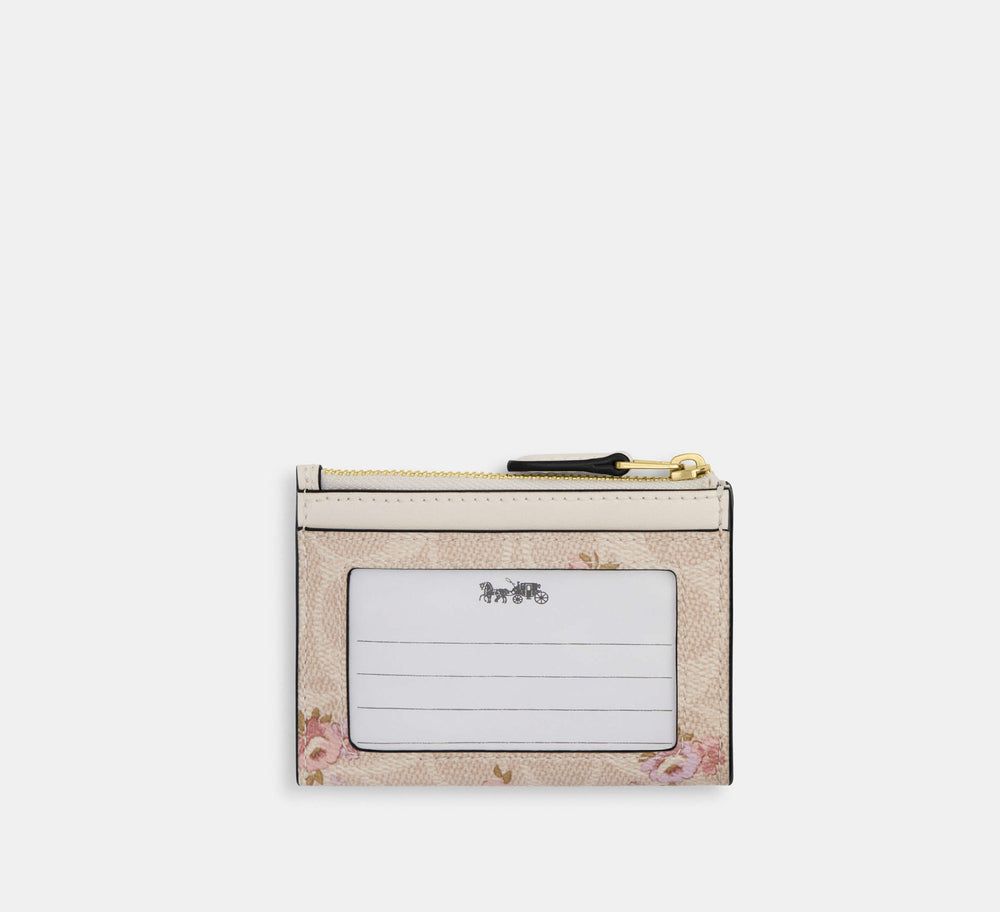 Mini Skinny Id Case In Signature Canvas