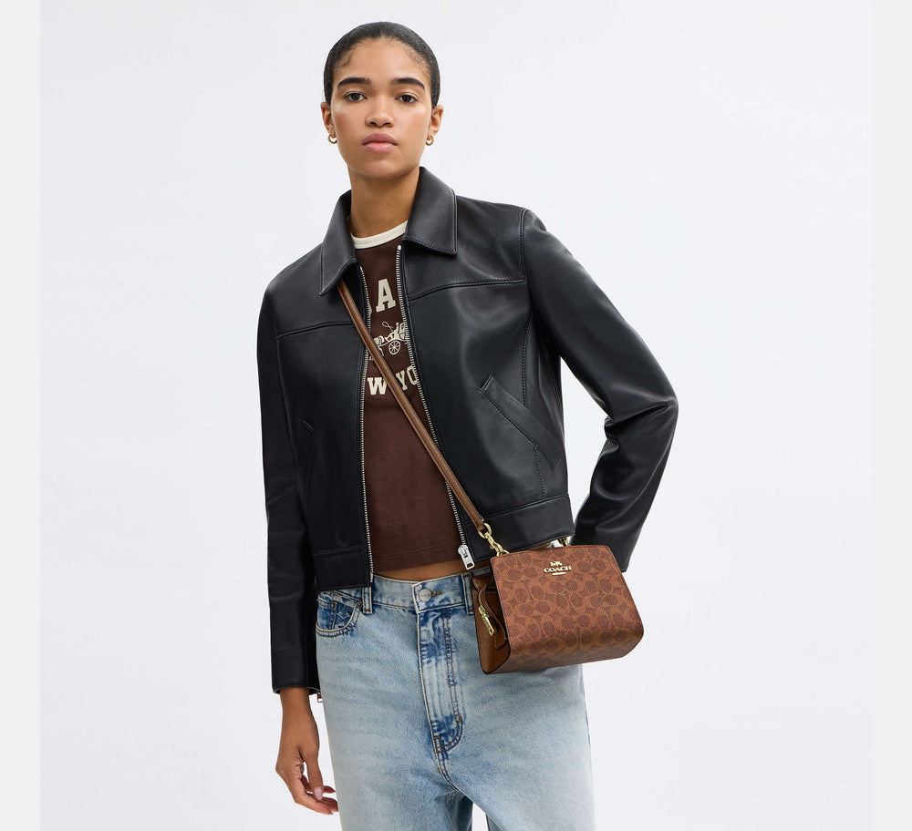 Gia Crossbody Bag In Signature Canvas