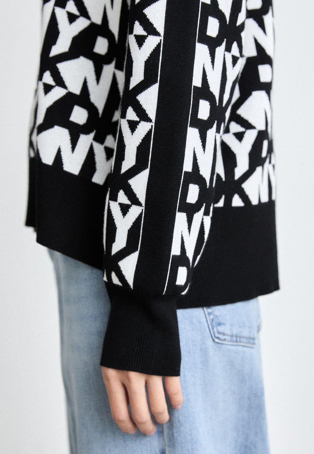 DKNY REPEAT STACK LOGO - Jumper