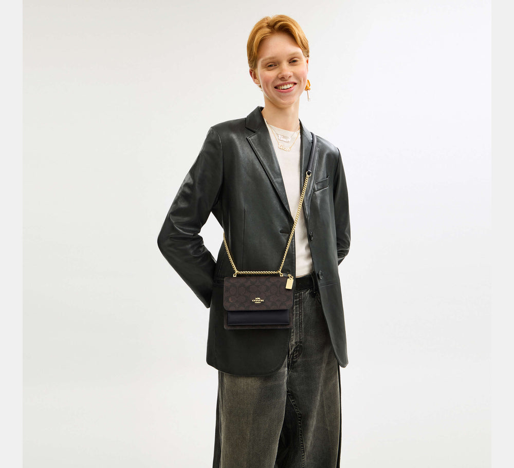 Mini Klare Crossbody Bag In Signature Canvas