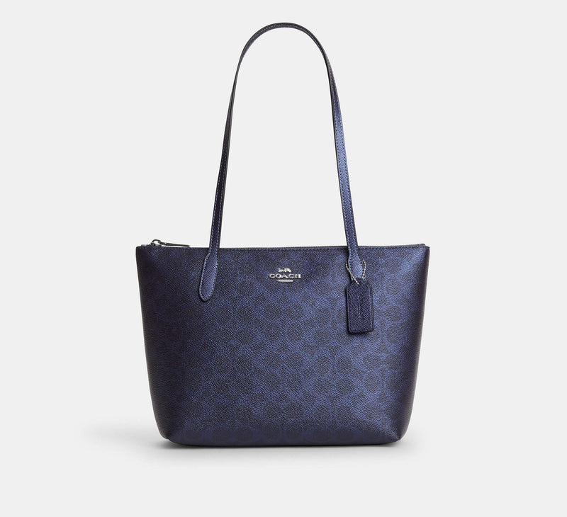 Fiona Zip Tote Bag In Signature Canvas