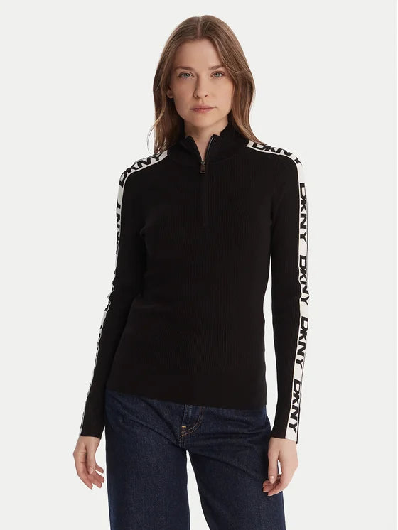 DKNY  Sweater  Black Slim Fit